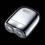 Mini 2.0 Alloy Electric Mini Shaver // Electroplated Silver