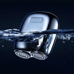 Mini 2.0 Alloy Electric Mini Shaver // Electroplated Silver