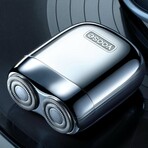 Mini 2.0 Alloy Electric Mini Shaver // Electroplated Silver
