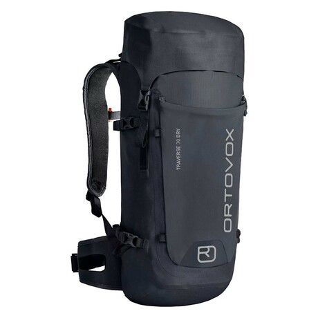 Traverse 30L Dry Backpack // Black Steel