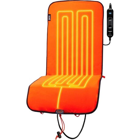 Backside XL Heated Pad Cover // Orange Blue