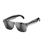 AI Smart Glasses: HD Camera, 144-Language Translator, Music & Call Functions (Black)