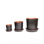 Push Planter Set of 3 (White)