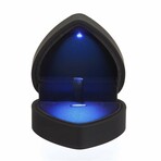 PureLine 14k Yellow Gold Lab-Grown Emerald Diamond Pendant Necklace // 16"-18" (Diamond Carats: 0.50ct. tw.)