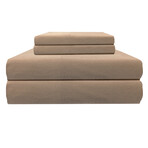 Micro Flannel® Solid Sheet sets// Hazelnut (Twin)