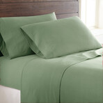Micro Flannel® Solid Sheet sets // Willow (Twin)