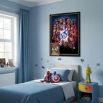 Stan Lee // Avengers #1 // Signed Framed Print Display