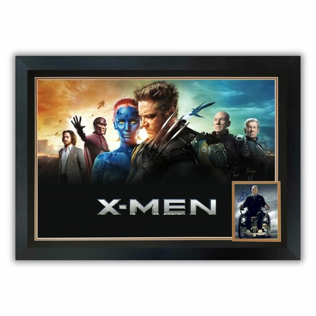Patrick Stewart // X-Men - Professor X // Signed Framed Display