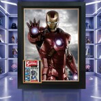 Stan Lee // Iron Man // Sgned Framed Display