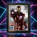 Stan Lee // Iron Man // Sgned Framed Display