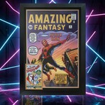 Stan Lee // Spider-Man - First Appearance // Signed Framed Print
