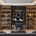 David Prowse & James Earl Jones // Double Signed Darth Vader - Framed