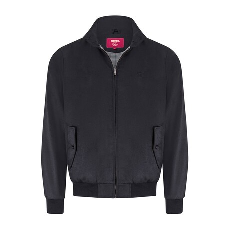 Gardner Twill Harrington Jacket // Black (S)