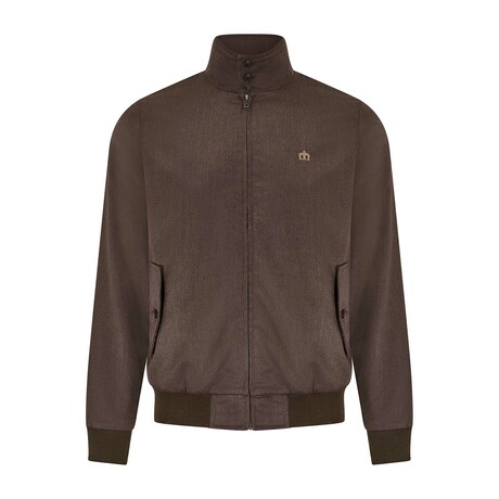 Wimpole Harrington Jacket // Dark Brown (L)