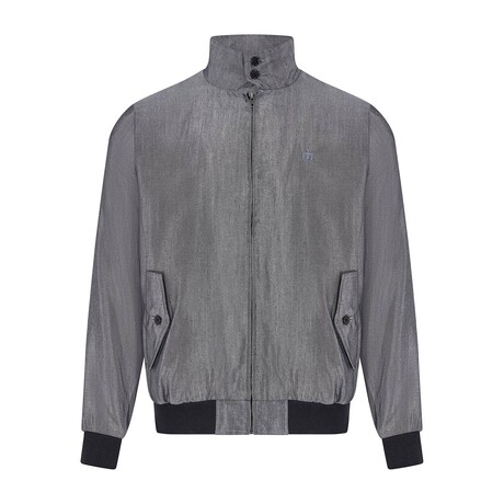 Binney Tonic Harrington Jacket // Silver (L)