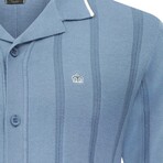 Cyril Knit Shirt // Vintage Blue (L)