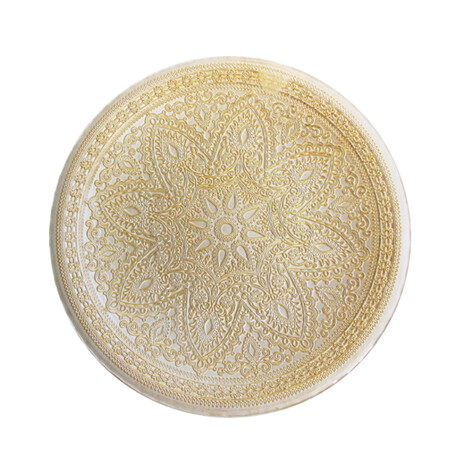 Divine Charger Plate - Gold 13" D