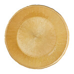 Fusion Gold Charger Plate 13"D