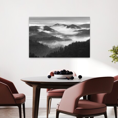 Smoky Mountains After Rain by Nicholas Bell (16"H x 24"W x 1.5"D)