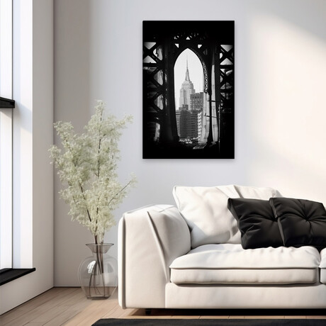 New York 2 by Carina Okula (16"H x 24"W x 1.5"D)