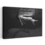 Weeki Wachee Spring, Florida (1947) by Toni Frissell (16"H x 24"W x 1.5"D)