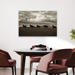 Racing the Clouds by Lisa Dearing (16"H x 24"W x 1.5"D)