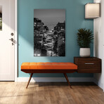 Lombard Street BW by Bruce Getty (16"H x 24"W x 1.5"D)