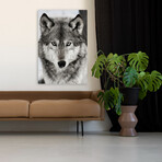 Stare Down by Lisa Dearing (16"H x 24"W x 1.5"D)