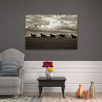 Racing the Clouds by Lisa Dearing (16"H x 24"W x 1.5"D)