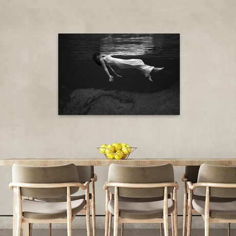 Weeki Wachee Spring, Florida (1947) by Toni Frissell (16"H x 24"W x 1.5"D)