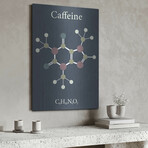 Caffeine Molecule by Luxe Metal (16"H x 12"W x 0.13"D)