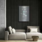 Vodka Molecule by Luxe Metal (16"H x 12"W x 0.13"D)