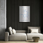 Melatonin Molecule II by Luxe Metal (16"H x 12"W x 0.13"D)