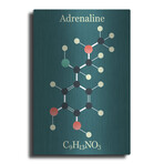 Adrenaline Molecule I by Luxe Metal (16"H x 12"W x 0.13"D)