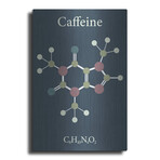 Caffeine Molecule by Luxe Metal (16"H x 12"W x 0.13"D)