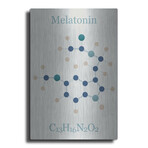 Melatonin Molecule I by Luxe Metal (16"H x 12"W x 0.13"D)