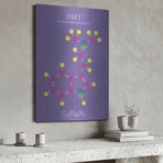 Dmt Molecule by Luxe Metal (16"H x 12"W x 0.13"D)