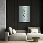 Gin Molecule by Luxe Metal (16"H x 12"W x 0.13"D)