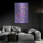 Dmt Molecule by Luxe Metal (16"H x 12"W x 0.13"D)