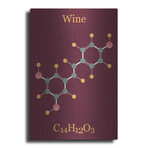 Wine Molecule by Luxe Metal (16"H x 12"W x 0.13"D)