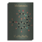 Melatonin Molecule III by Luxe Metal (16"H x 12"W x 0.13"D)