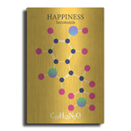 Serotonin Molecule 2 by Luxe Metal (16"H x 12"W x 0.13"D)