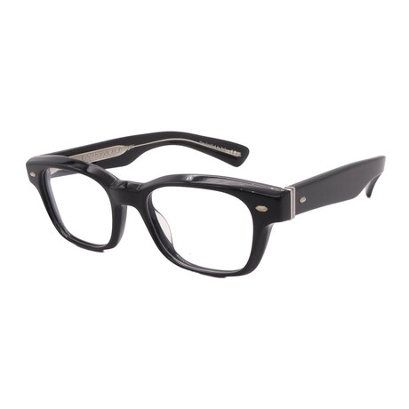 Oliver Peoples // Men's // OV5507U 1492 Square Optical Glasses //Black + Clear Demo Lenses