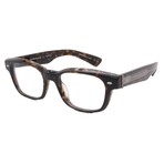 Oliver Peoples // Men's // OV5507U 1747 Square Optical Glasses // Dark Havana + Clear Demo Lenses