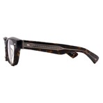 Oliver Peoples // Men's // OV5507U 1747 Square Optical Glasses // Dark Havana + Clear Demo Lenses