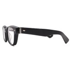 Oliver Peoples // Men's // OV5507U 1492 Square Optical Glasses //Black + Clear Demo Lenses