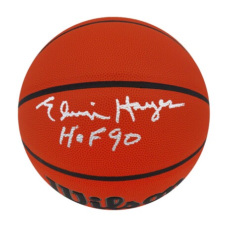 Elvin Hayes // Signed Wilson Indoor/Outdoor Basketball