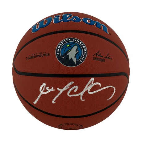 Stephon Marbury // Minnesota Timberwolves // Signed Wilson Basketball