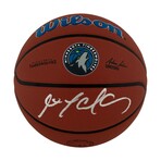 Stephon Marbury // Minnesota Timberwolves // Signed Wilson Basketball