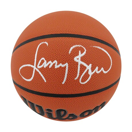 Larry Bird // Signed Wilson Indoor/Outdoor Basketball